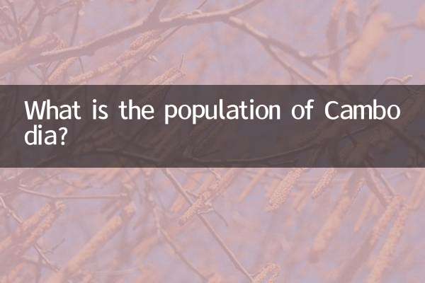 Какова численность населения Камбоджи?