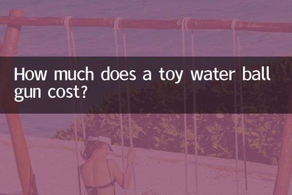 Wie viel kostet eine Spielzeug-Wasserballpistole?