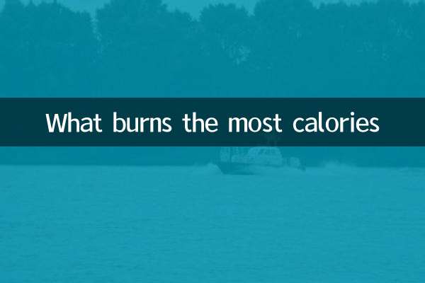 What burns the most calories