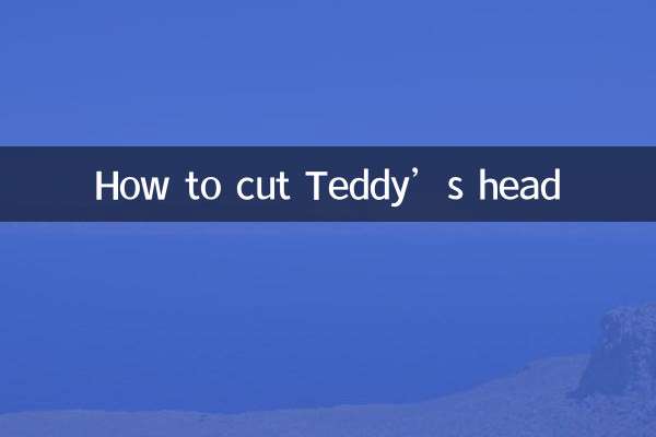 نحوه بریدن سر تدی