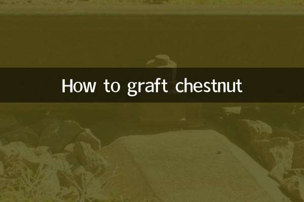 نحوه پیوند شاه بلوط