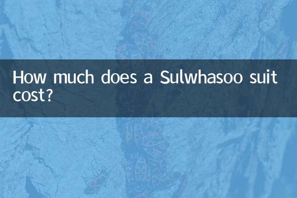 Quanto costa un abito Sulwhasoo?