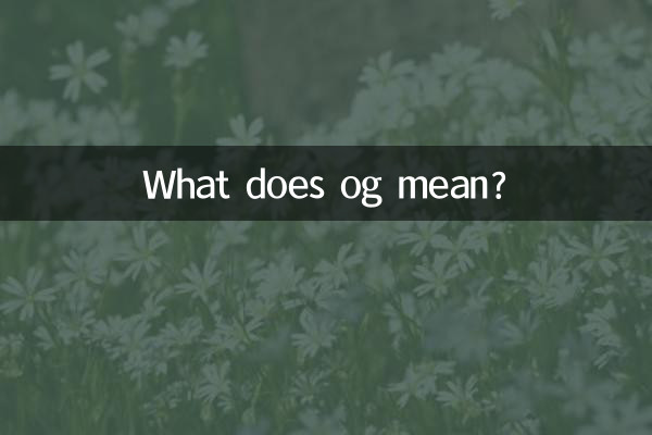 og은 무슨 뜻인가요?