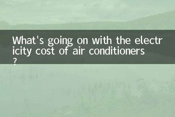O que está acontecendo com o custo da eletricidade dos aparelhos de ar condicionado?