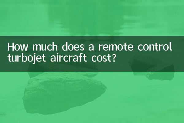 Quanto custa uma aeronave turbojato com controle remoto?
