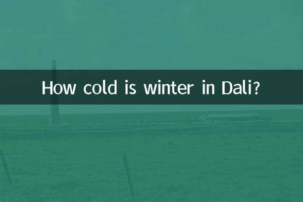 ما مدى برودة الشتاء في دالي ؟