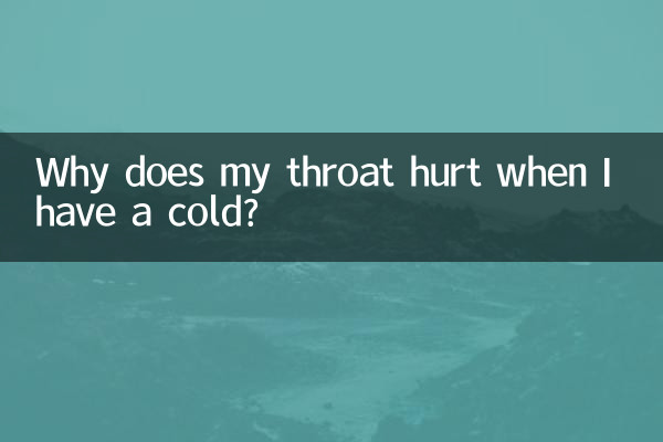 風邪を引くと喉が痛くなるのはなぜですか?