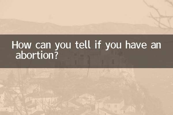 কিভাবে আপনি একটি গর্ভপাত আছে যদি আপনি বলতে পারেন?