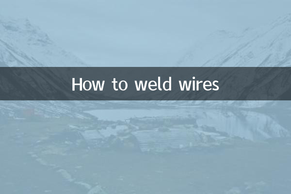 Comment souder des fils