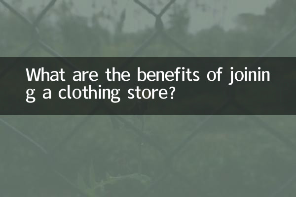 Welche Vorteile hat es, einem Bekleidungsgeschäft beizutreten?