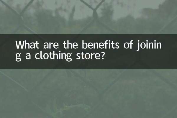 Welche Vorteile hat es, einem Bekleidungsgeschäft beizutreten?