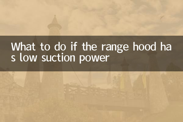 抽油煙機吸力小怎麼辦