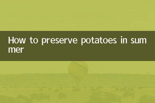 गर्मियों में आलू को सुरक्षित कैसे रखें?