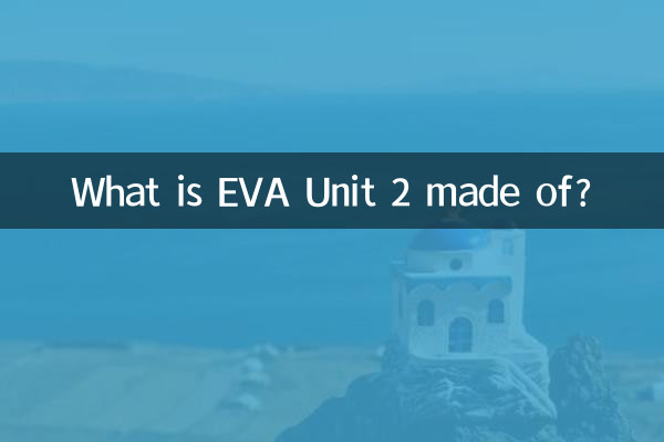 Di cosa è fatta l'EVA Unit 2?
