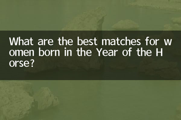 属马女配什么好