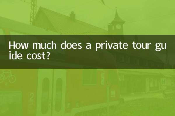 Combien coûte un guide privé ?