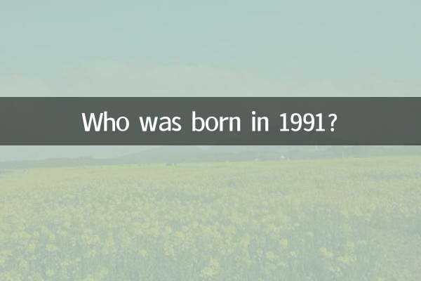 1991 में किसका जन्म हुआ था?