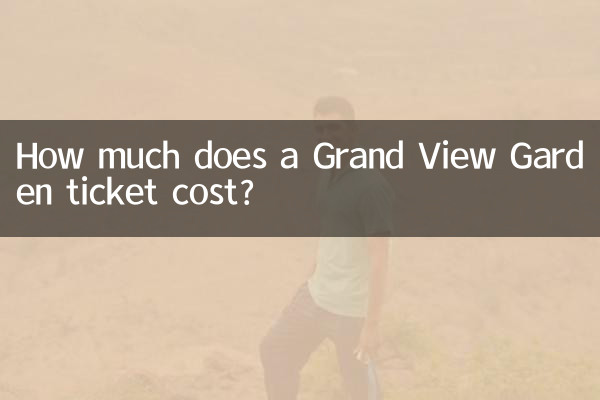 Quanto custa um ingresso para o Grand View Garden?