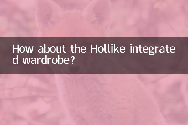 Hollike 統合ワードローブはいかがですか?