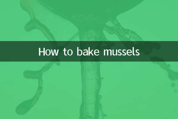 How to bake mussels