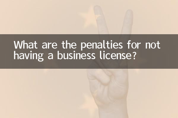 ¿Cuáles son las sanciones por no tener una licencia comercial?