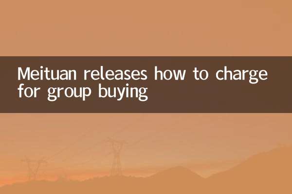Meituan releases how to charge for group buying