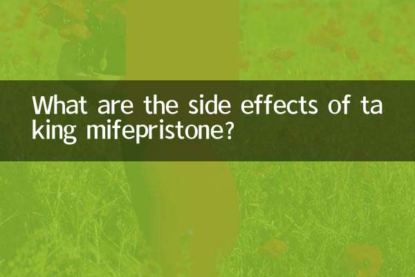Welche Nebenwirkungen kann die Einnahme von Mifepriston haben?
