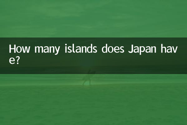 日本には島がいくつありますか?