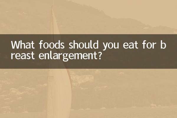 Какие продукты следует есть для увеличения груди?