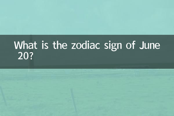 ¿Cuál es el signo zodiacal del 20 de junio?