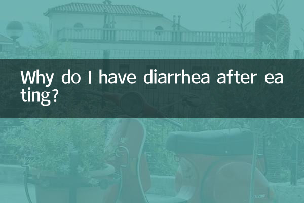 खाने के बाद मुझे दस्त क्यों होते हैं?