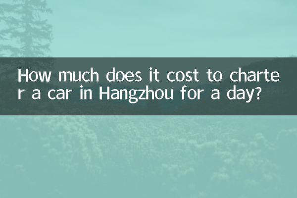 كم يكلف استئجار سيارة في هانغتشو ليوم واحد؟