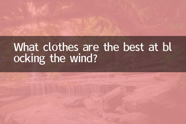 Какая одежда лучше всего защищает от ветра?