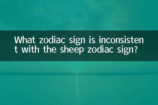 কোন রাশিচক্রের চিহ্ন ভেড়ার রাশিচক্র চিহ্নের সাথে অসামঞ্জস্যপূর্ণ?