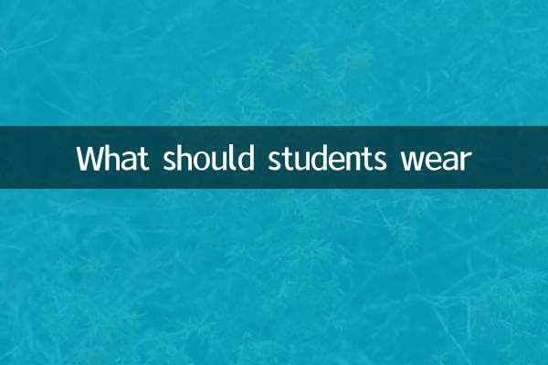 What should students wear
