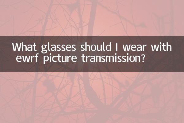 Какие очки следует носить с передачей изображения ewrf?