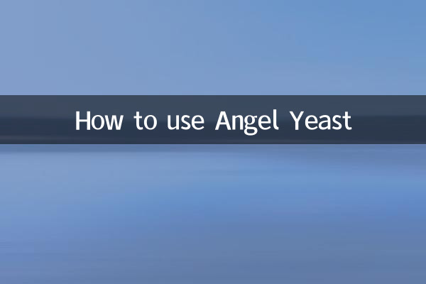 نحوه استفاده از مخمر فرشته