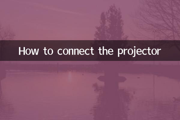 Comment connecter le projecteur