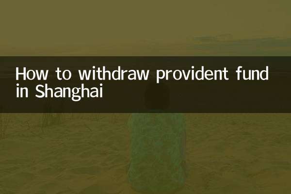 So heben Sie die Vorsorgekasse in Shanghai ab