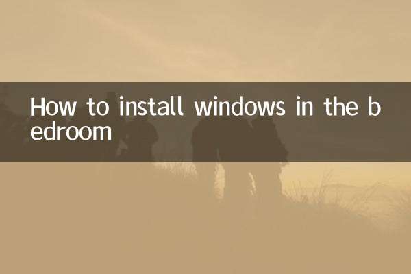 Comment installer des fenêtres dans la chambre