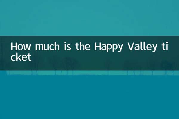 Quanto costa il biglietto Happy Valley