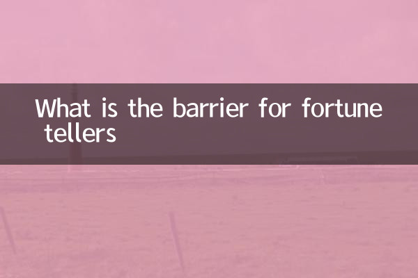 Was ist die Barriere für Wahrsager