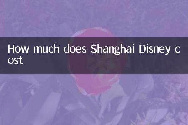 Combien coûte Shanghai Disney