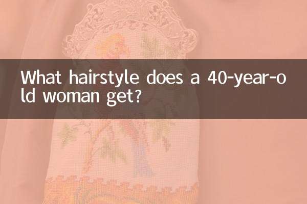 ¿Qué peinado debe hacerse una mujer de 40 años?