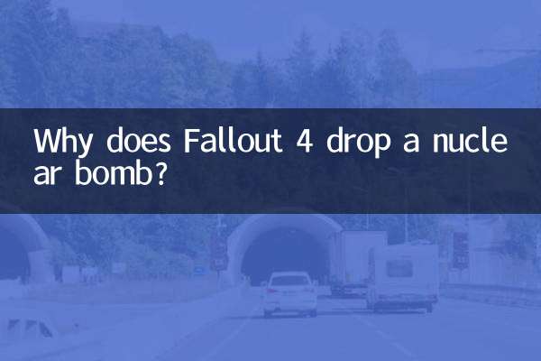 Pourquoi Fallout 4 lâche-t-il une bombe nucléaire ?