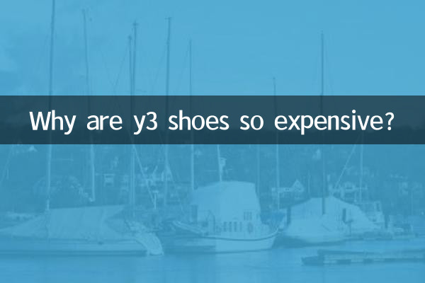 Perché le scarpe Y3 sono così costose?