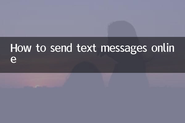 So versenden Sie Textnachrichten online