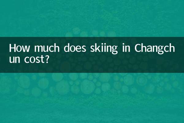 창춘 스키 비용은 얼마입니까?