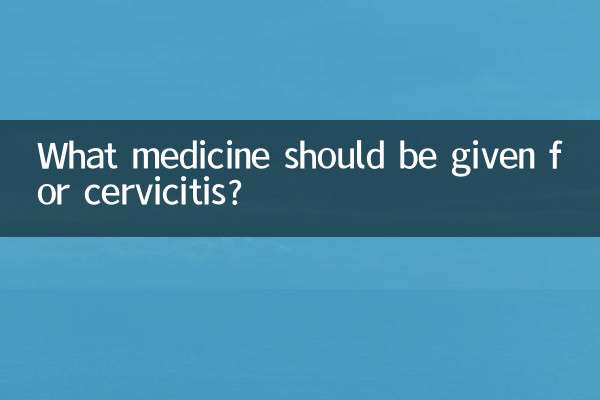 宮頸炎放什麼藥