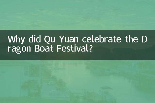 Por que Qu Yuan celebrou o Festival do Barco-Dragão?